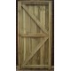 Green Treated Closeboard Gate 1800mm x 900mm